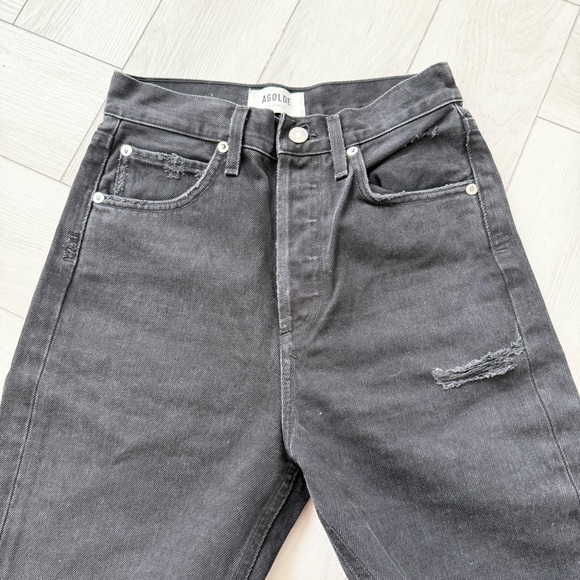 👖 AGOLDE 90s BLACK DENIM JEANS - Picture 2 of 13